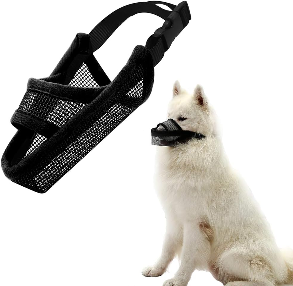 coppthinktu 犬嘴套适用于咬咬咬咬嚼,可调节狗狗嘴套,适合小型,中型