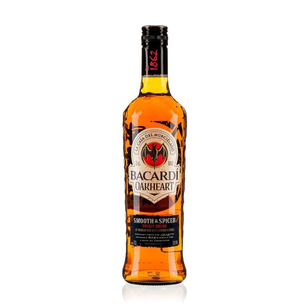 bacardi 百加得橡木心辛香朗姆配制酒 35度 750ml