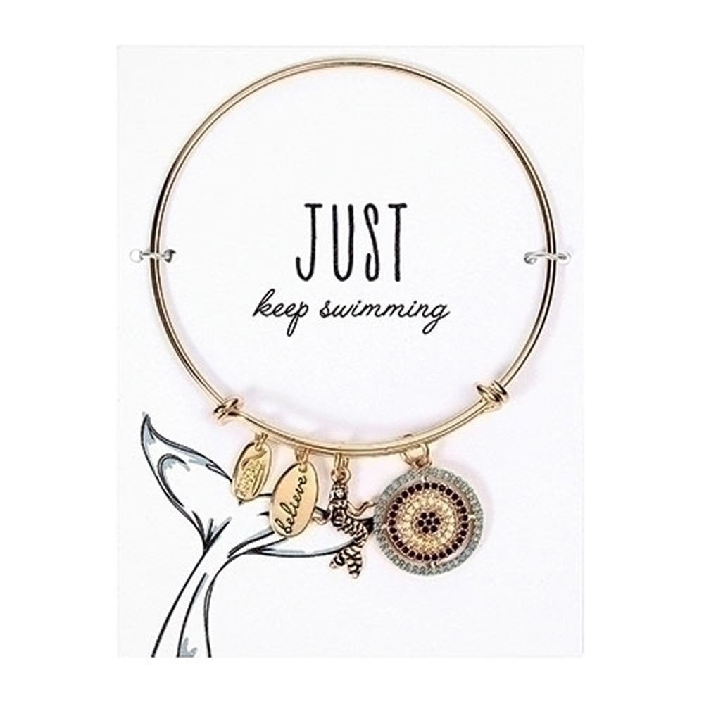 roman .058.42cm 宽 6.35cm 直径 gld 手镯 可调节