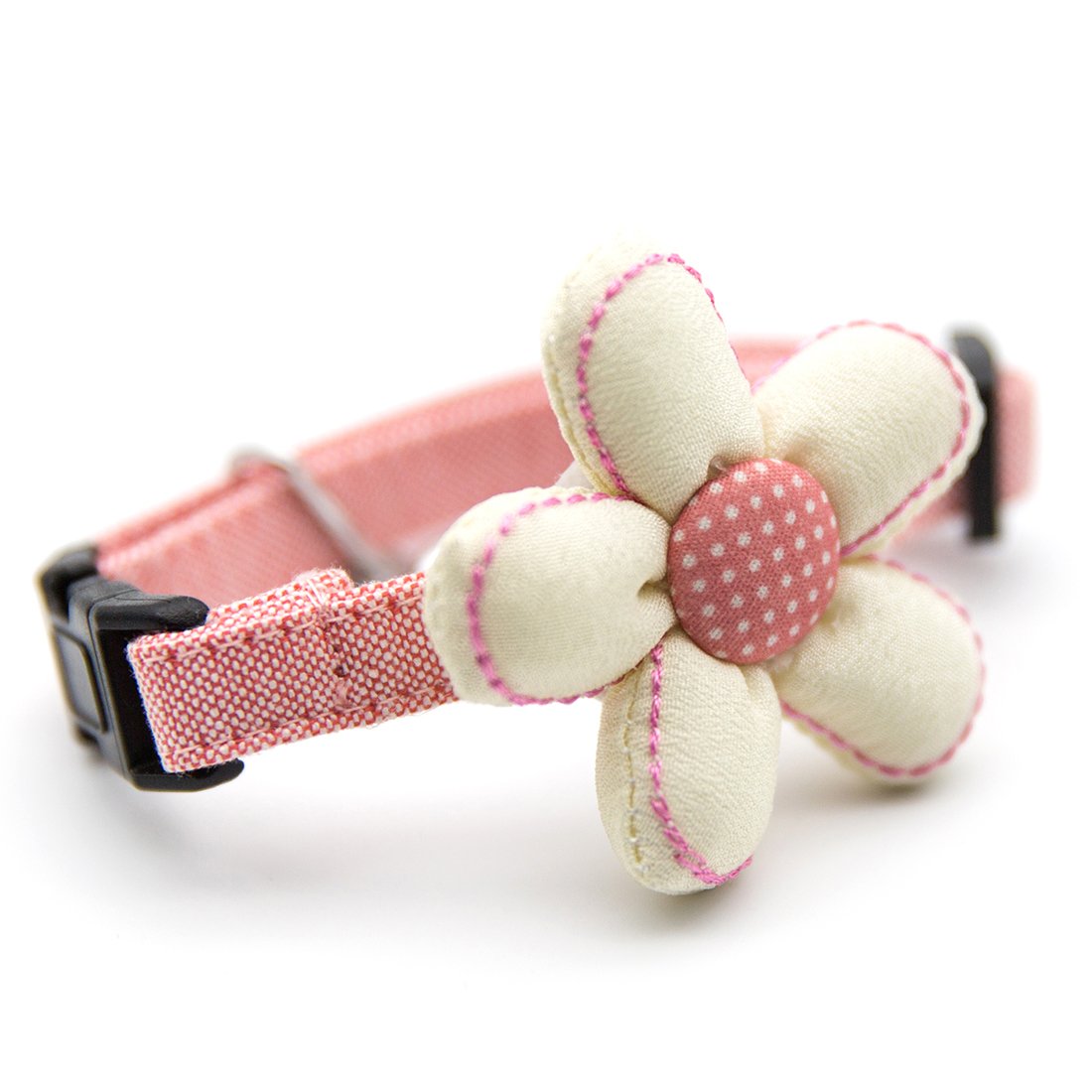 uxcell 手工制作多种风格蝴蝶结宠物项圈可调节项链适用于小号或中号