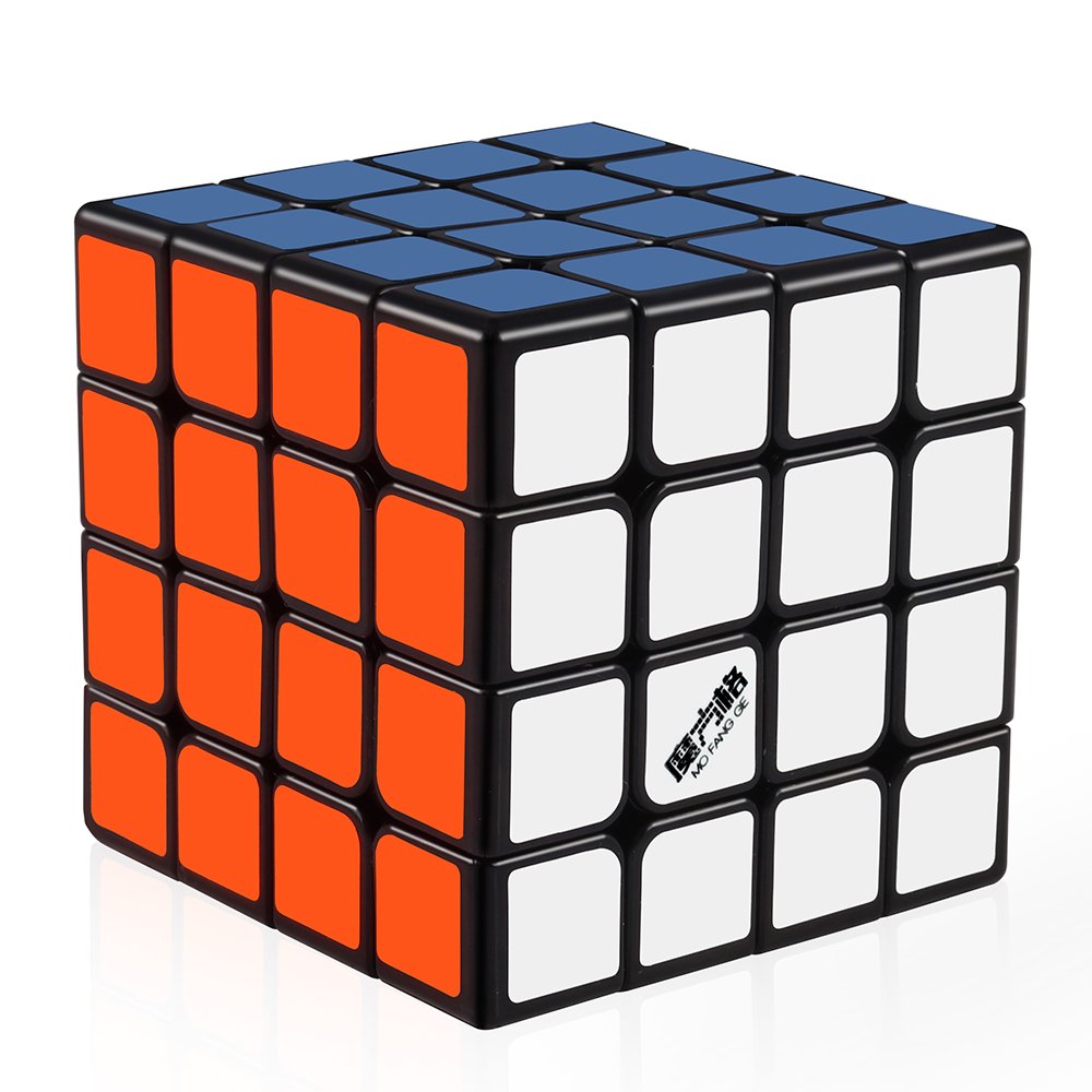 d-fantix qiyi wuque 4x4 速立方 4x4 魔方拼图黑色 62mm