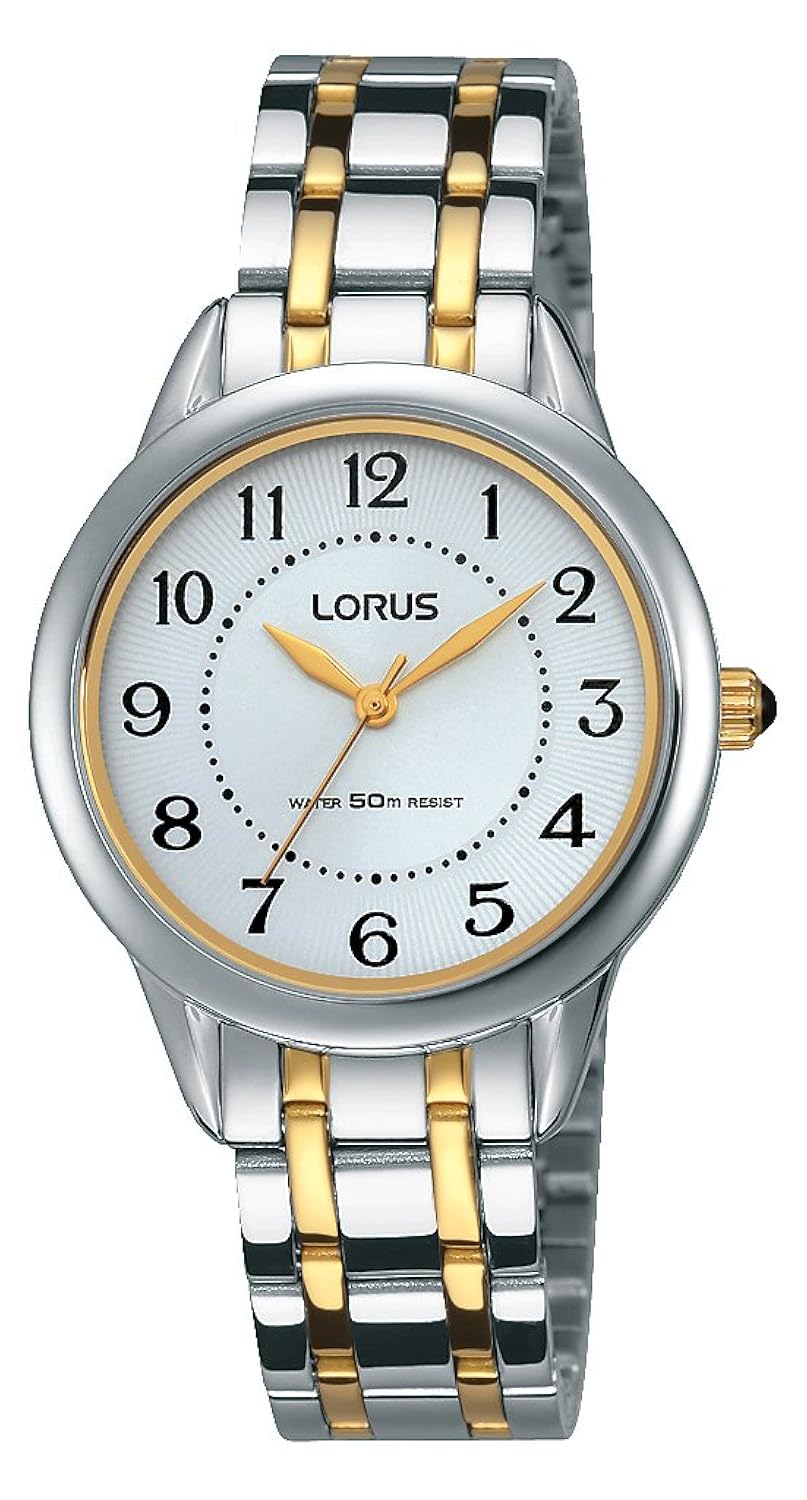 lorus watches 女式手表 xs 经典 analogue 石英不锈钢 rg249jx9