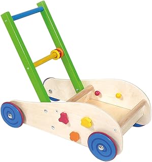 hess 木质四轮走行者婴儿玩具