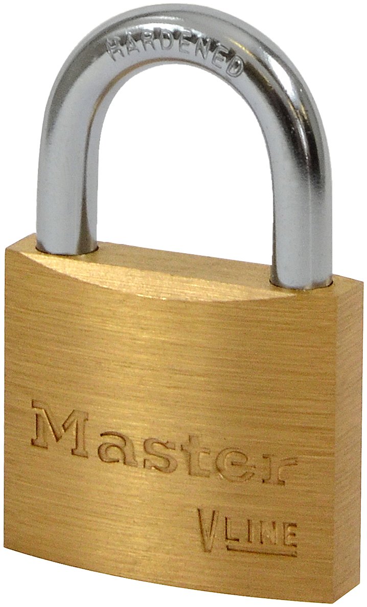 主锁v 线 45mm 钥匙类型 2413 黄铜挂锁钥匙扣 【master lock 玛斯特