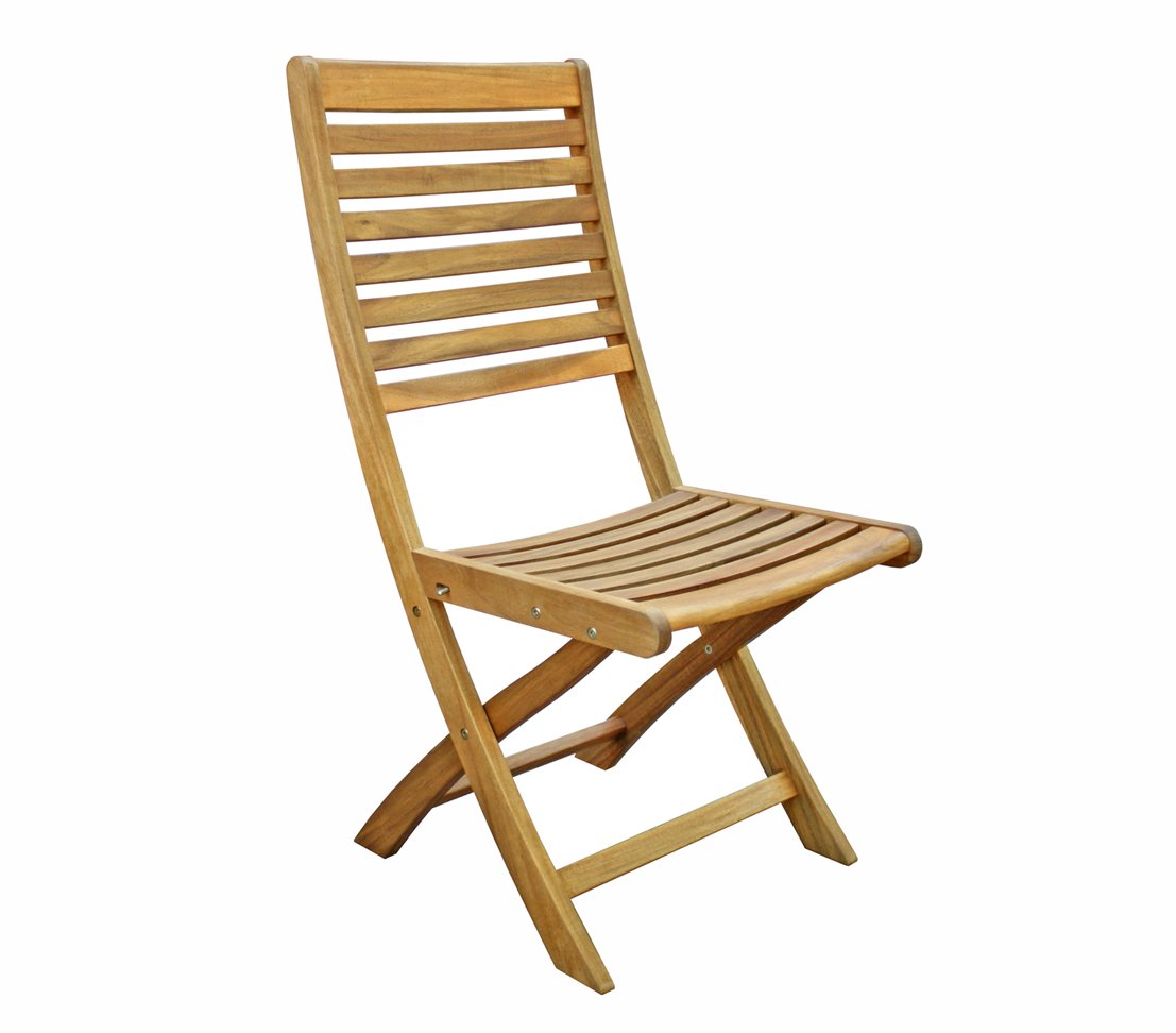 dehner 玛瑙折叠椅,约 47.5 x 59 x 95 厘米,fsc 皂荚木,自然色