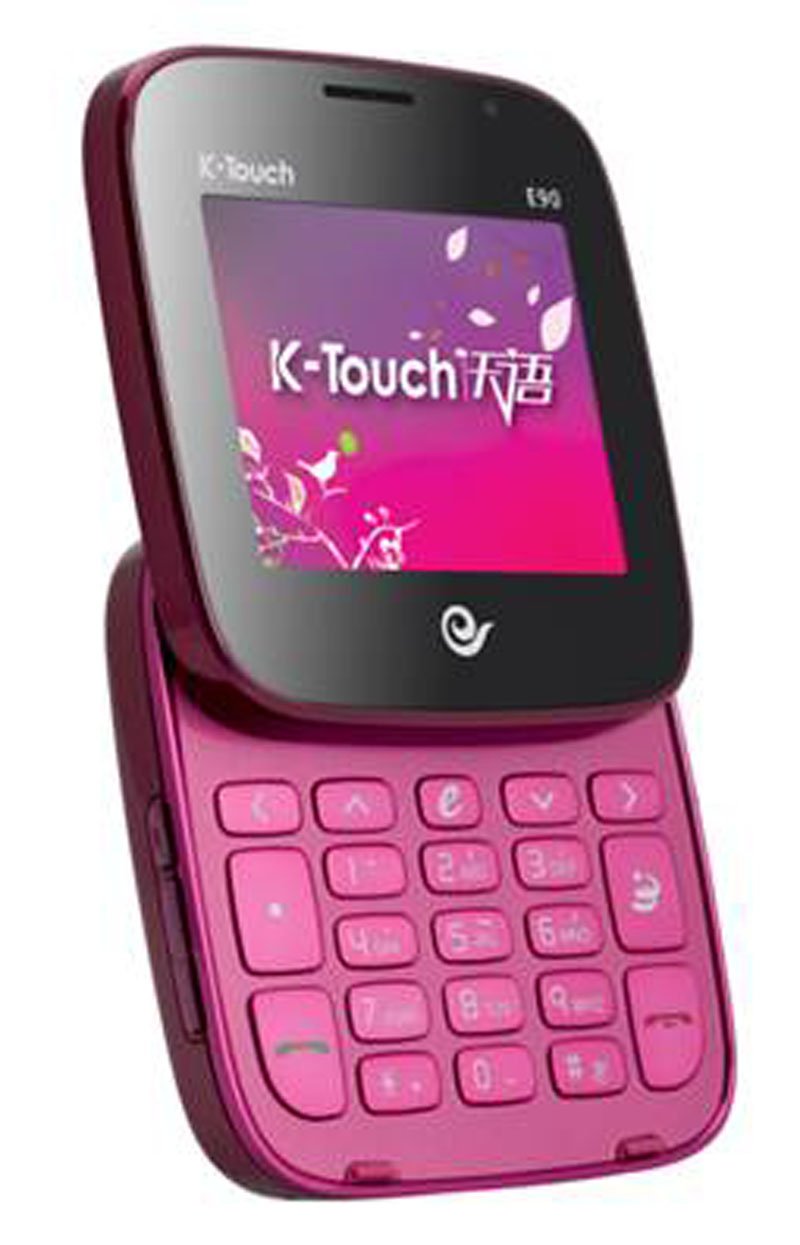 天语e90天翼胭脂手机(紫色)