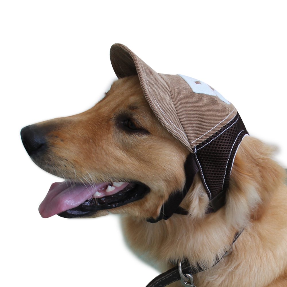 worderful 狗狗帽 旅行保护 太阳 户外帽 宠物 sunbonnet 帽 适用于狗