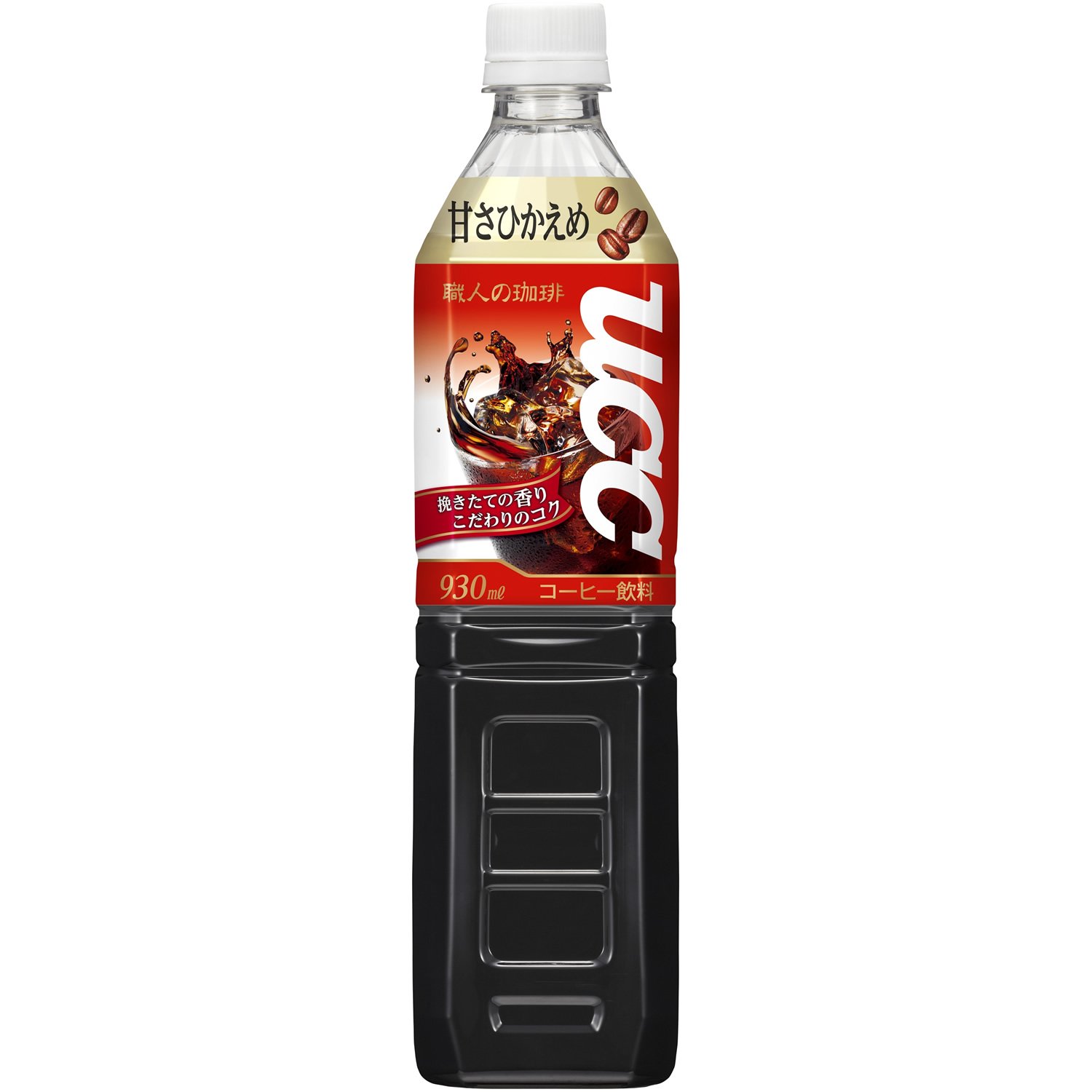 ucc 悠诗诗 职人醇香咖啡饮料 930毫升/瓶 12瓶/箱