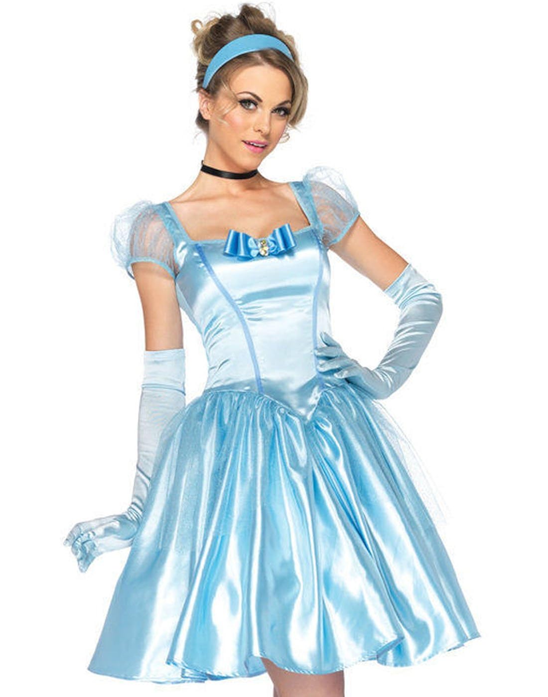 经典灰姑娘成人服装 – 小号