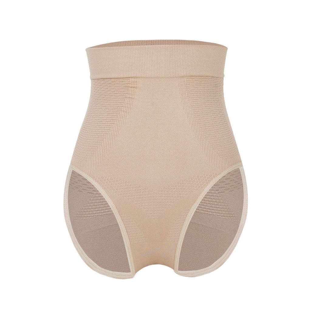 jntworld 女式无缝高腰塑身裤收腹内裤瘦腰三角裤臀内裤