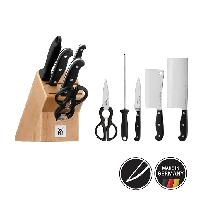 WMF 福腾宝 Spitzenklasse Plus系列 刀具6件套 1895859992 ￥984