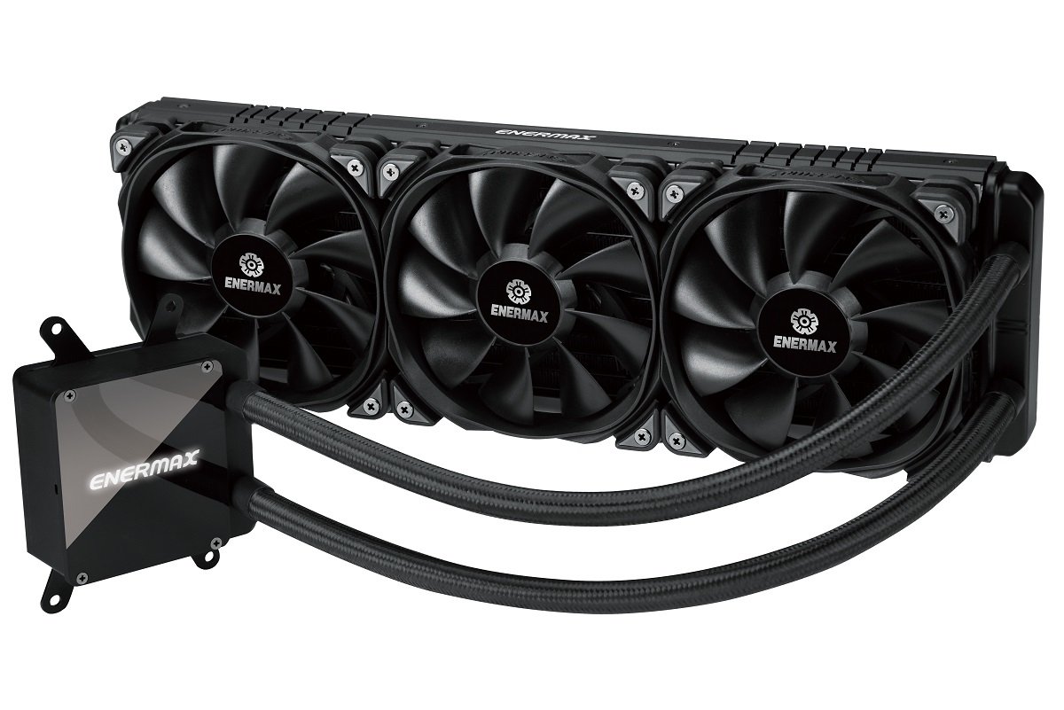 enermax安耐美 liqtech tr4系列 水冷cpu散热器 [适配 amd ryzen
