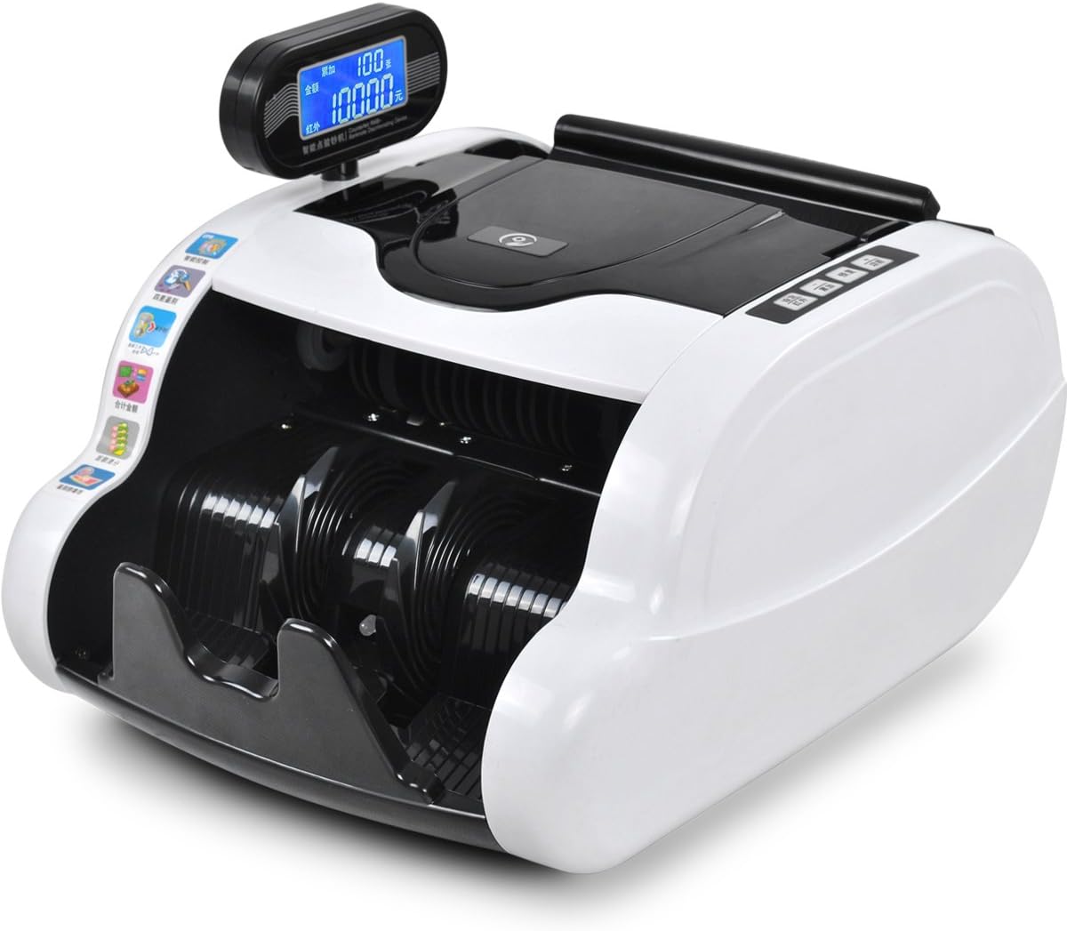 huilang 惠朗 jbyd-hl5188(c) 全新升级新国标语音报警点验钞机(黑白