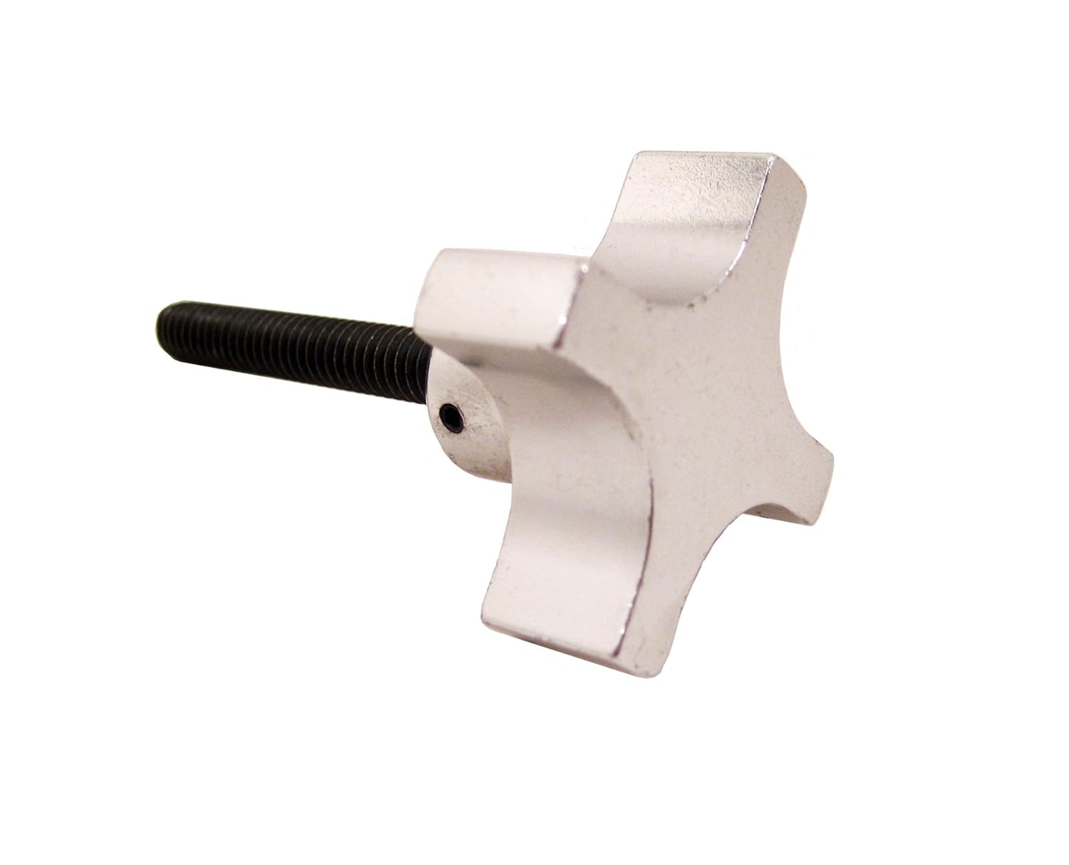 jw winco 铝制6063-t5clamping 旋钮,钢螺纹耳钉,1.