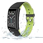 智能手表，健身追踪器，带心率和*和*监测器，适用于 Android 和 iOS，防水活动追踪手表，带 USB 充电和计步器，女士和男士*运动手表…… *