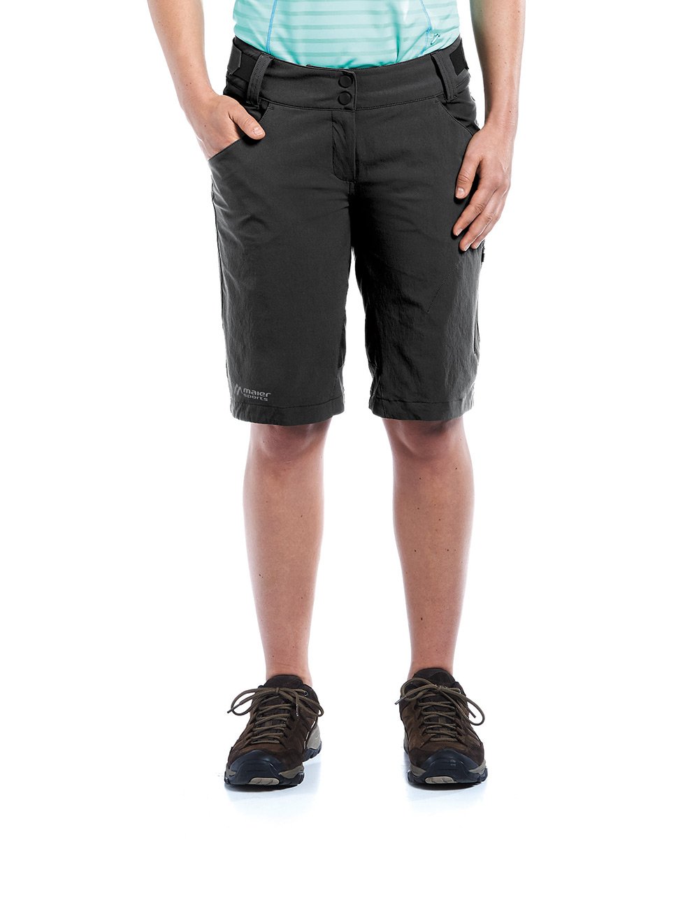maier sports brandenburg 女式步行骑行短裤