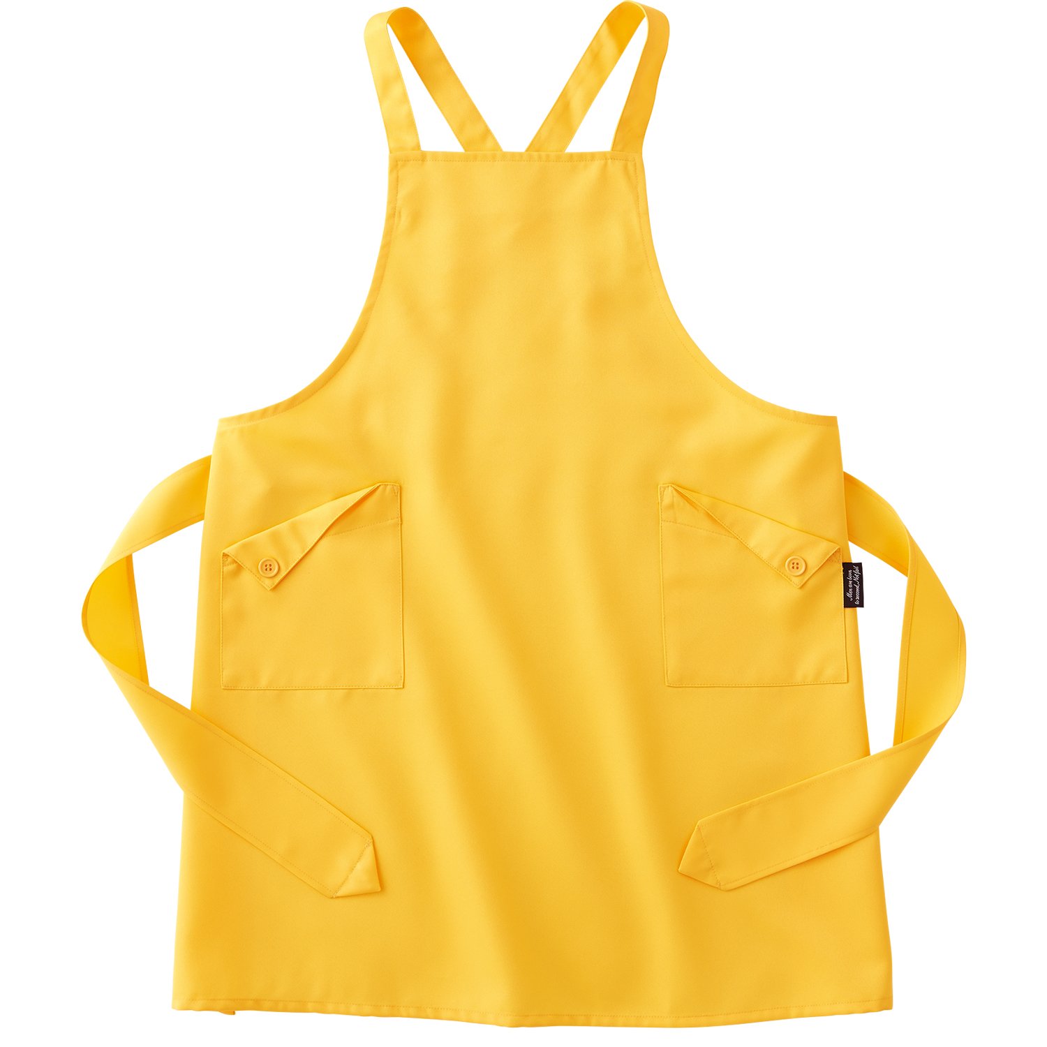 cecile 围裙 易干不易起皱围裙 芥末黄 d 6l~7l wf-3559