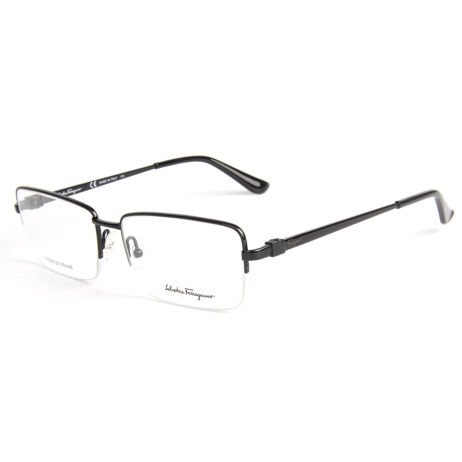 slavatore ferragamo sf2514 a001矩形男式女式时尚金属光学眼镜框架