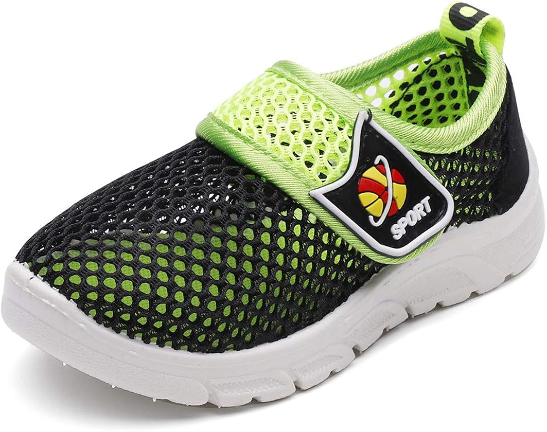 dadawen 男婴女童水鞋轻质透气网眼跑步运动鞋凉鞋