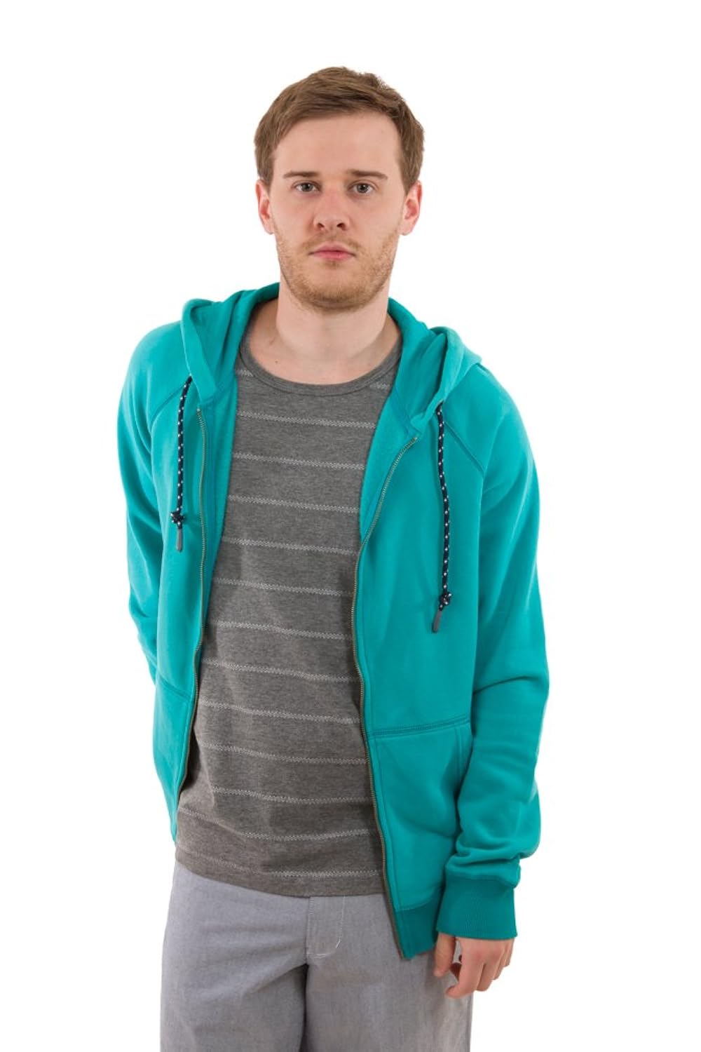 vstr 星光镜男式系统羊毛连帽 viridian large