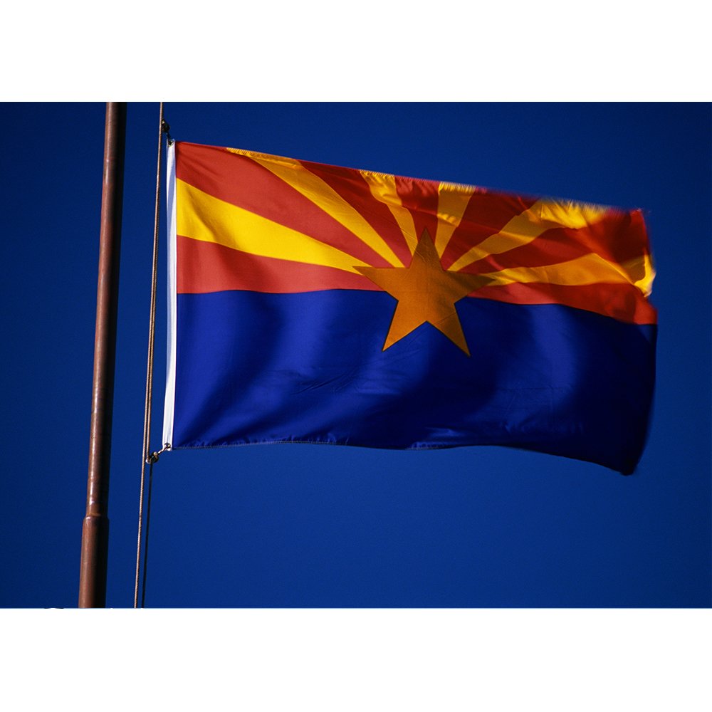 allied flag 户外尼龙州旗,亚利桑那州,5 英尺 x 8 英尺