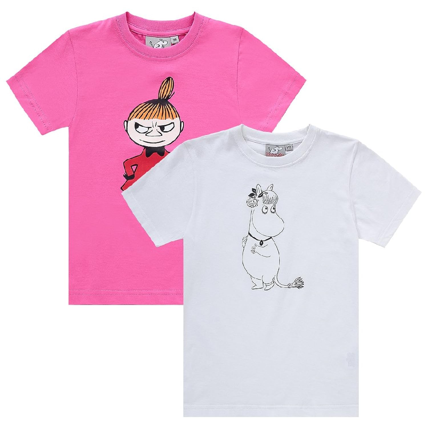 moomin 姆明 欧洲品牌 进口童装 女孩t恤 短袖 女童短袖t恤 儿童短袖
