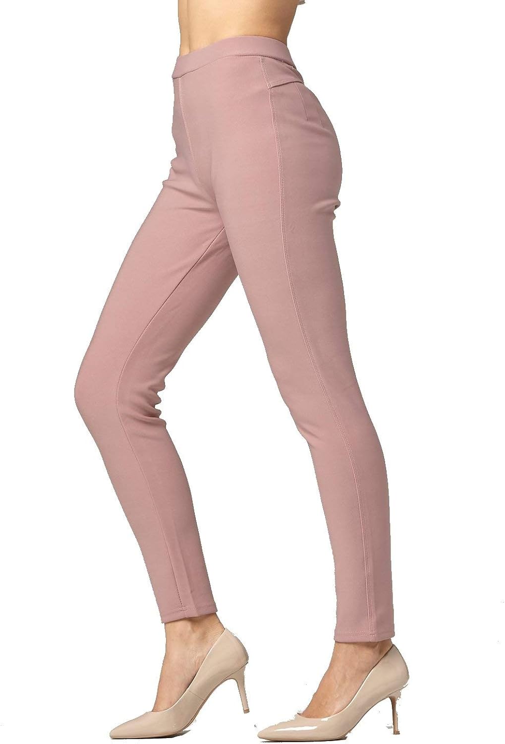 conceited 高级超柔基本打底裤 – 高腰 – 常规和 plus 尺码 – 12种