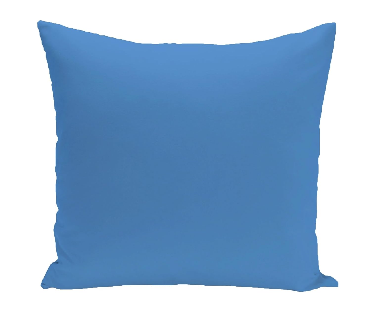 ebydesign solid pillow, cerulean blue