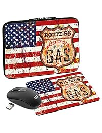 PEDEA Design 保护套，笔记本电脑包，保护壳，10.1 英寸 / 13.3 英寸 / 15.6 英寸 / 17.3 英寸SET020-66060764  17,3 Zoll + Maus und Mauspad