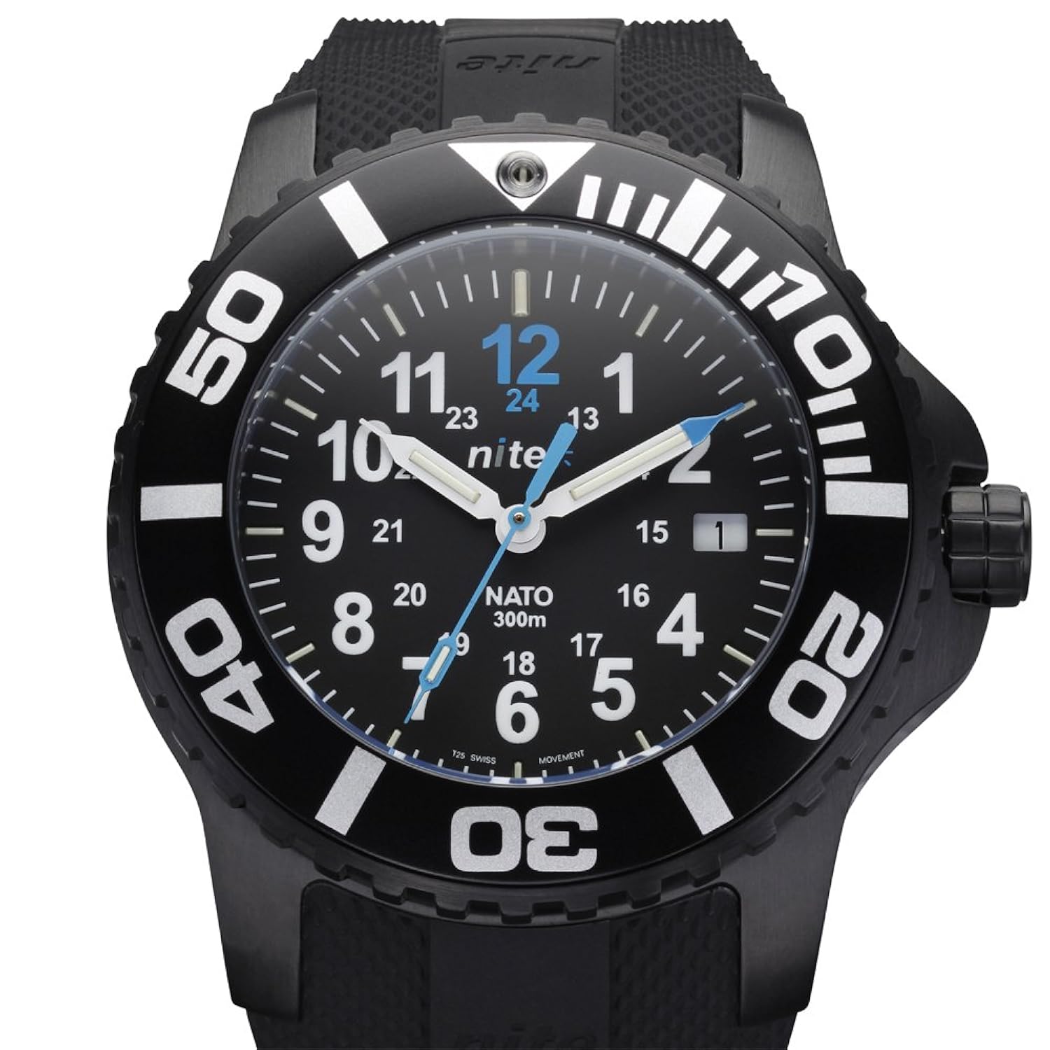 [ 马 ] nite 手表石英尼龙 na2 – 12男式 [ 正规进口商品】