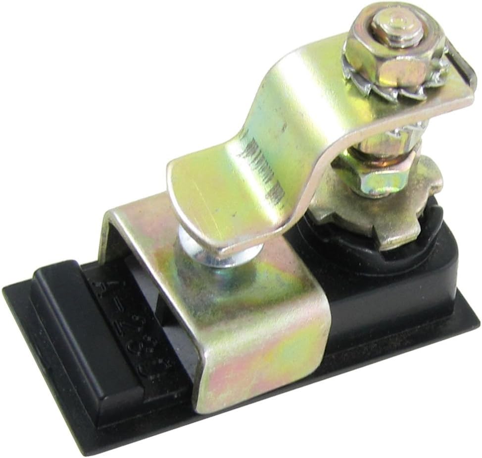 uxcell 5 厘米直径金属矩形旋转板单轮脚轮,白色