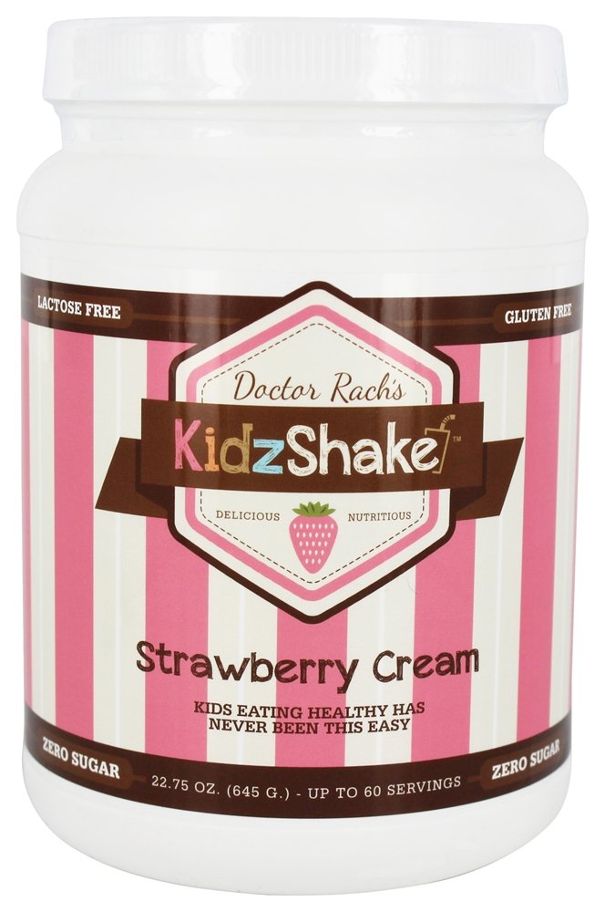 kidzshake - nutritional shake strawberry cream - 22.75 oz.