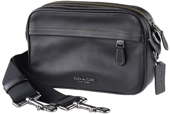 coach 蔻驰 graham 斜挎包,棕色(saddle) : 亚马逊中国: 服装服饰类