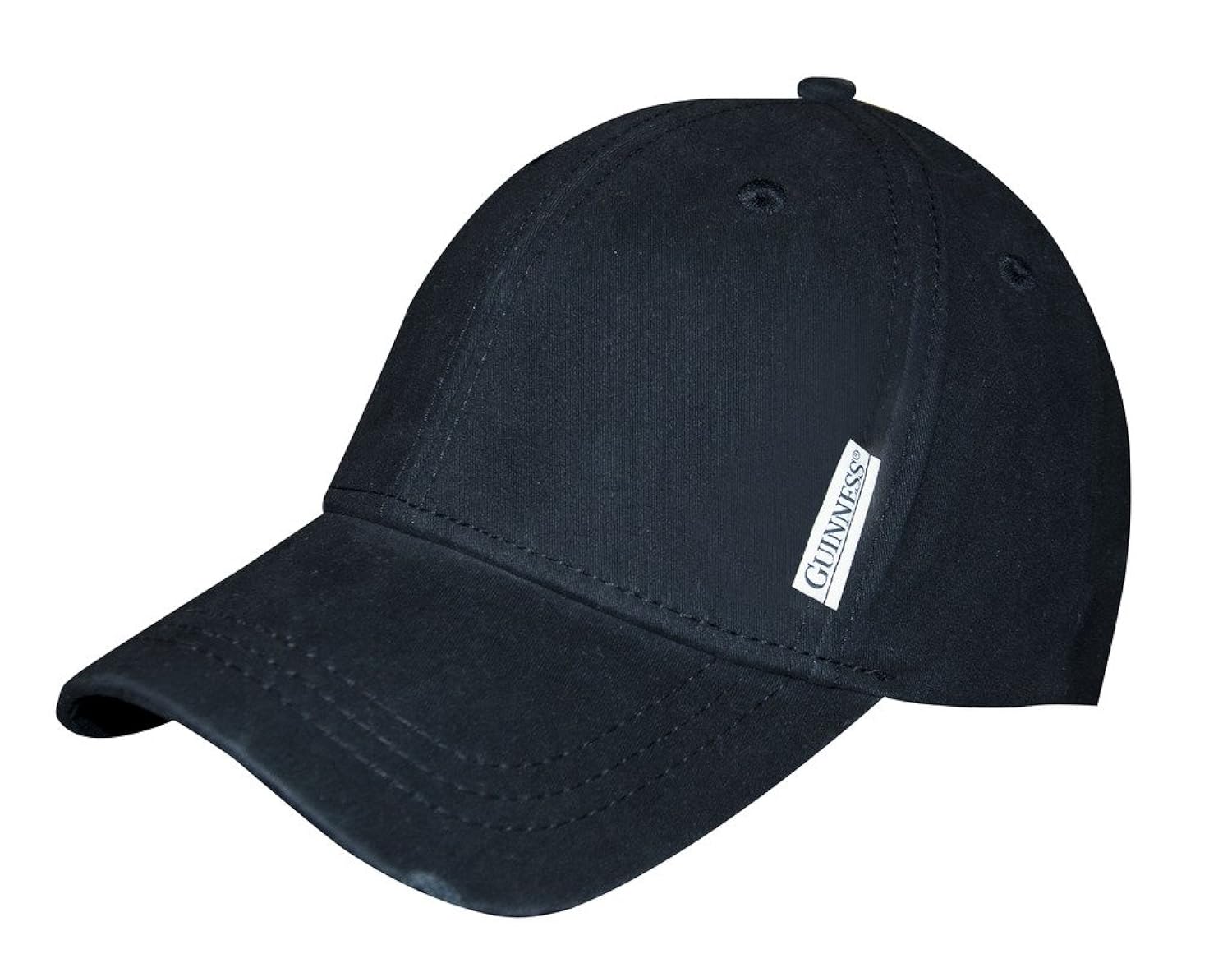 guinness classic black rear logo baseball cap