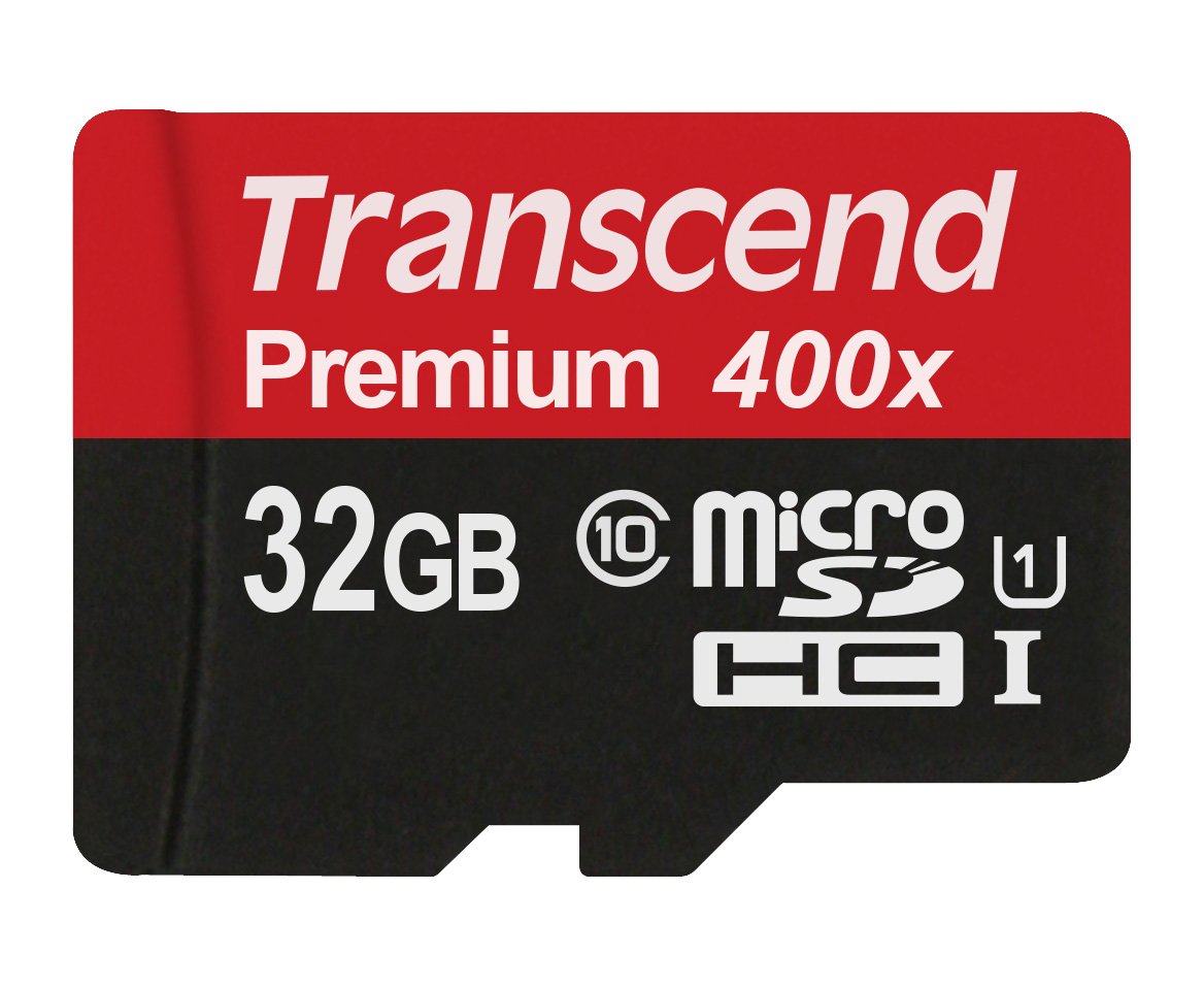 transcend 创见 microsdhc class10 u1,300x 32g 高速tf卡45m/s 黑色