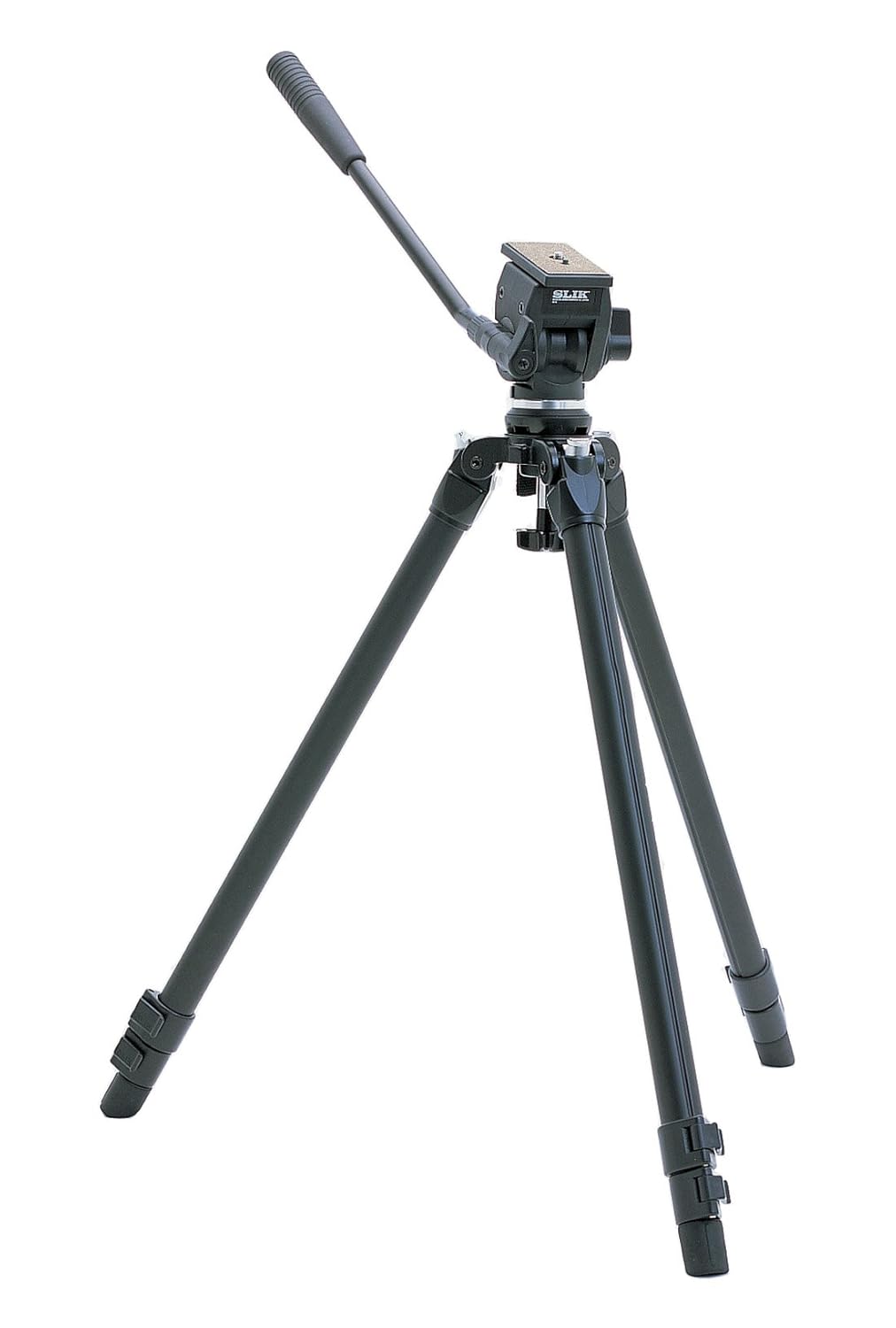 slik dv travel pro 三脚架系统带流体头,黑色 (617-903)