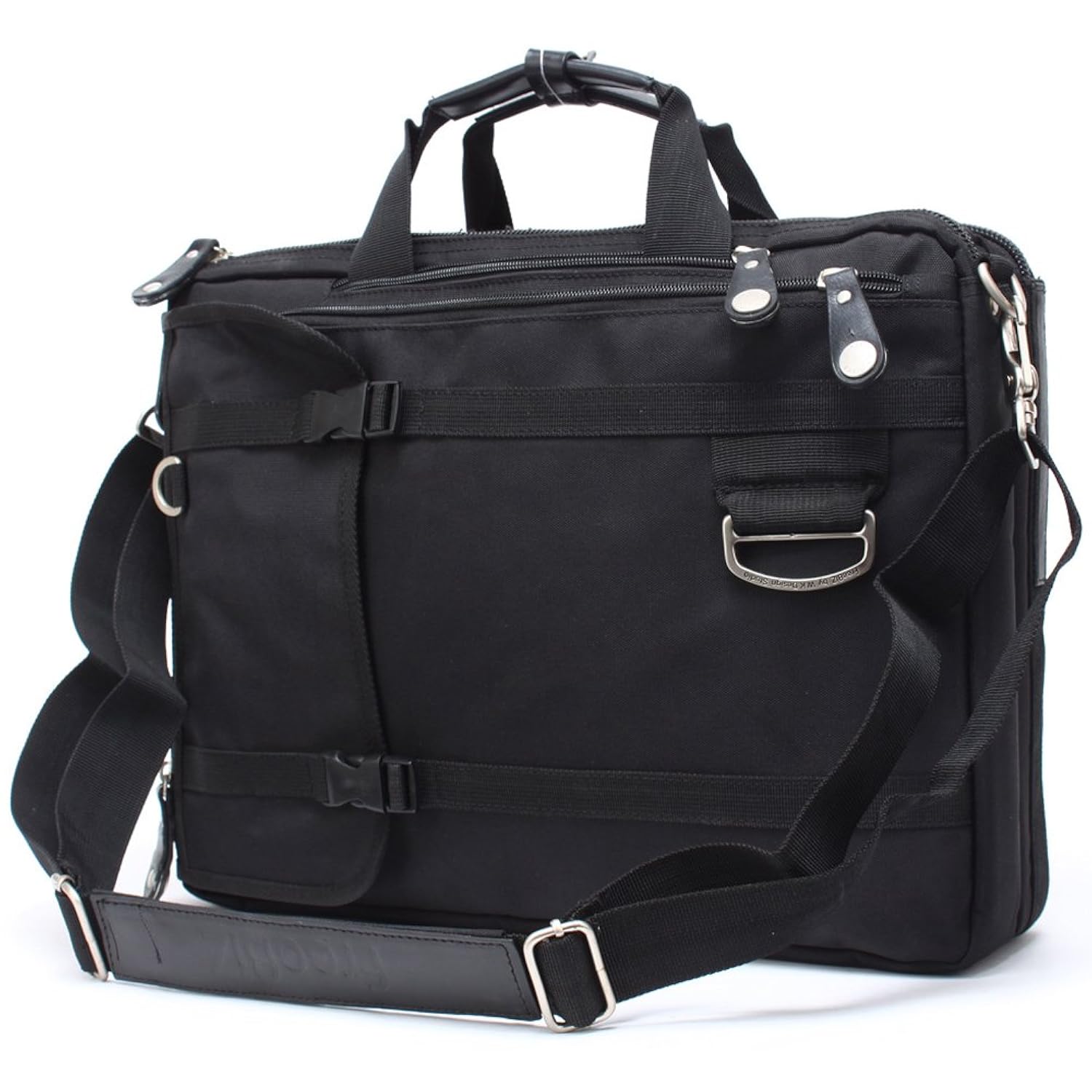 freebiz 笔记本电脑包可转换背包斜挎包单肩包手提包商务公文包男式