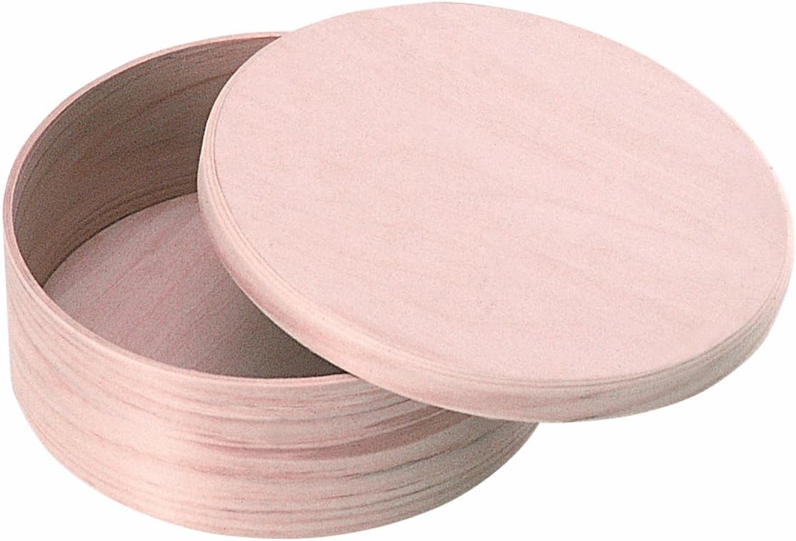 带盖的圆形盒子