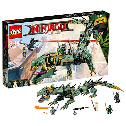 lego 乐高 ninjago 幻影忍者系列 绿忍者的飞天机甲神龙 70612 8-14岁