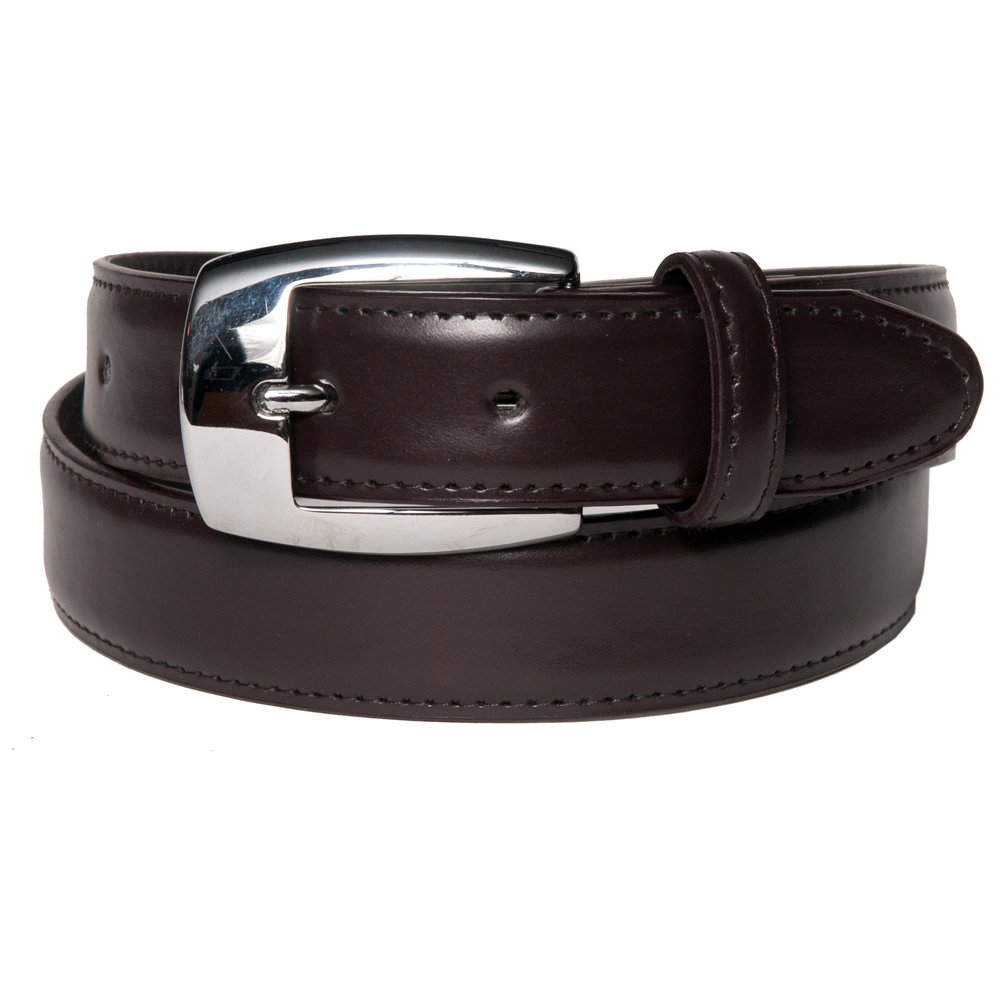 男式新型 up-scale 搭扣 2.54 厘米棕色皮带 landes 出品 40 码