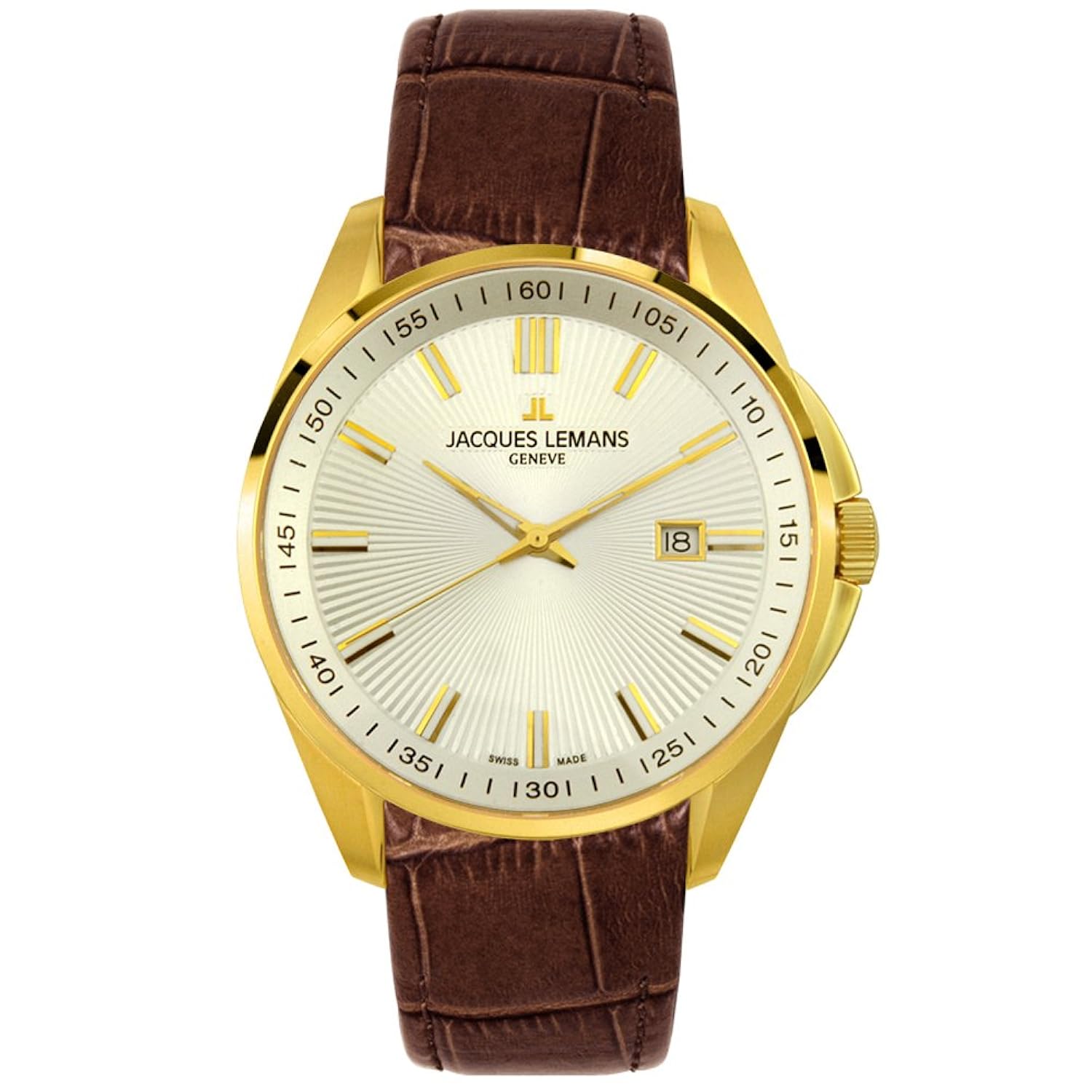 jacques lemans 男式 gu199 °c geneve tempora 系列手表