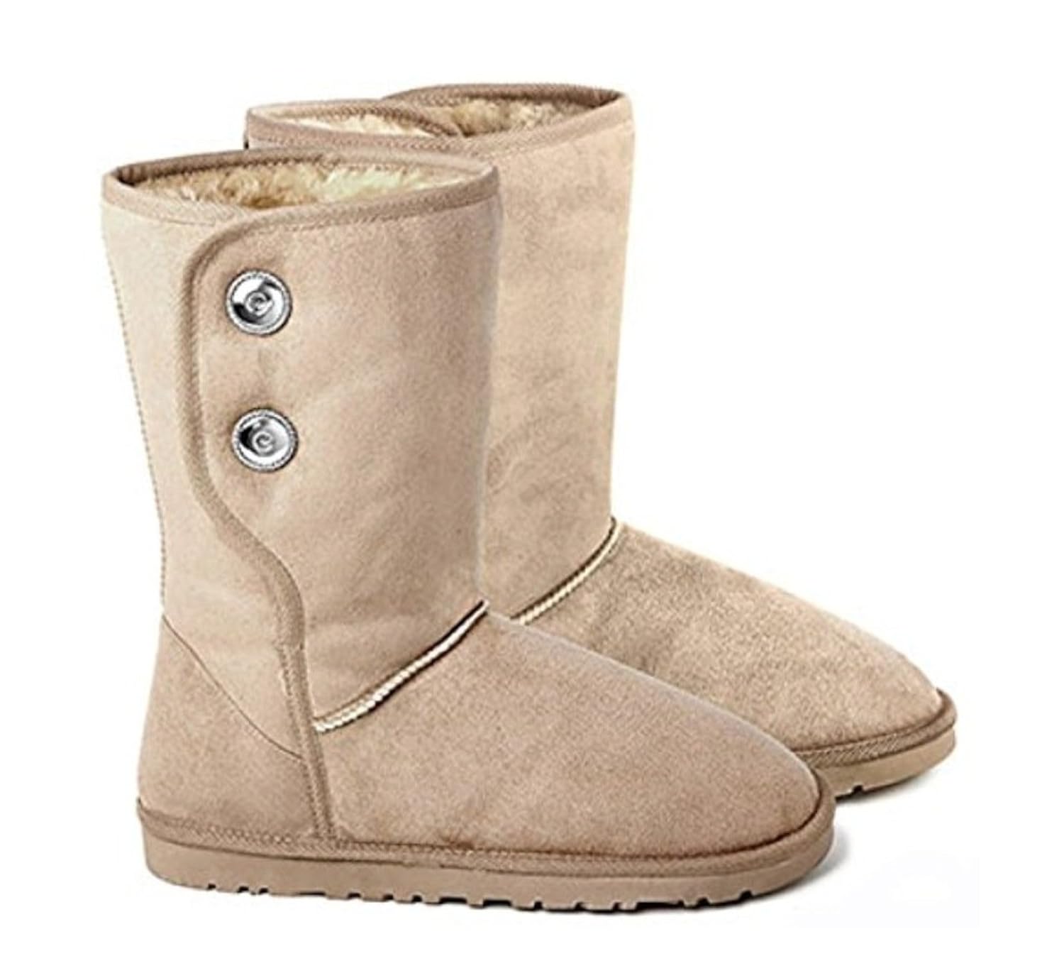 姜卡扣 tahoe 细羊皮 boots- oatmeal ( 7 )