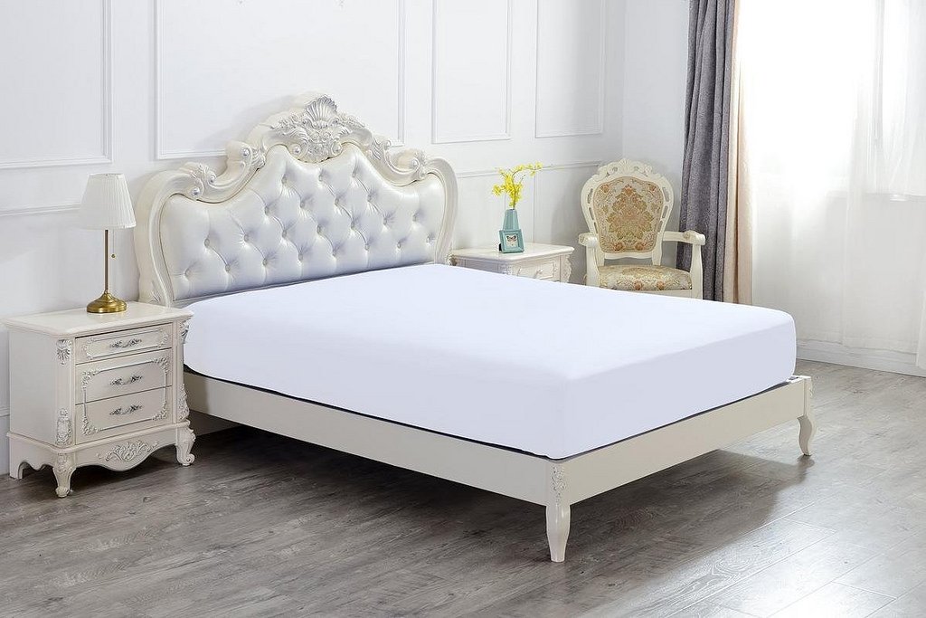 34 厘米床笠,低*性系列 白色 king 21