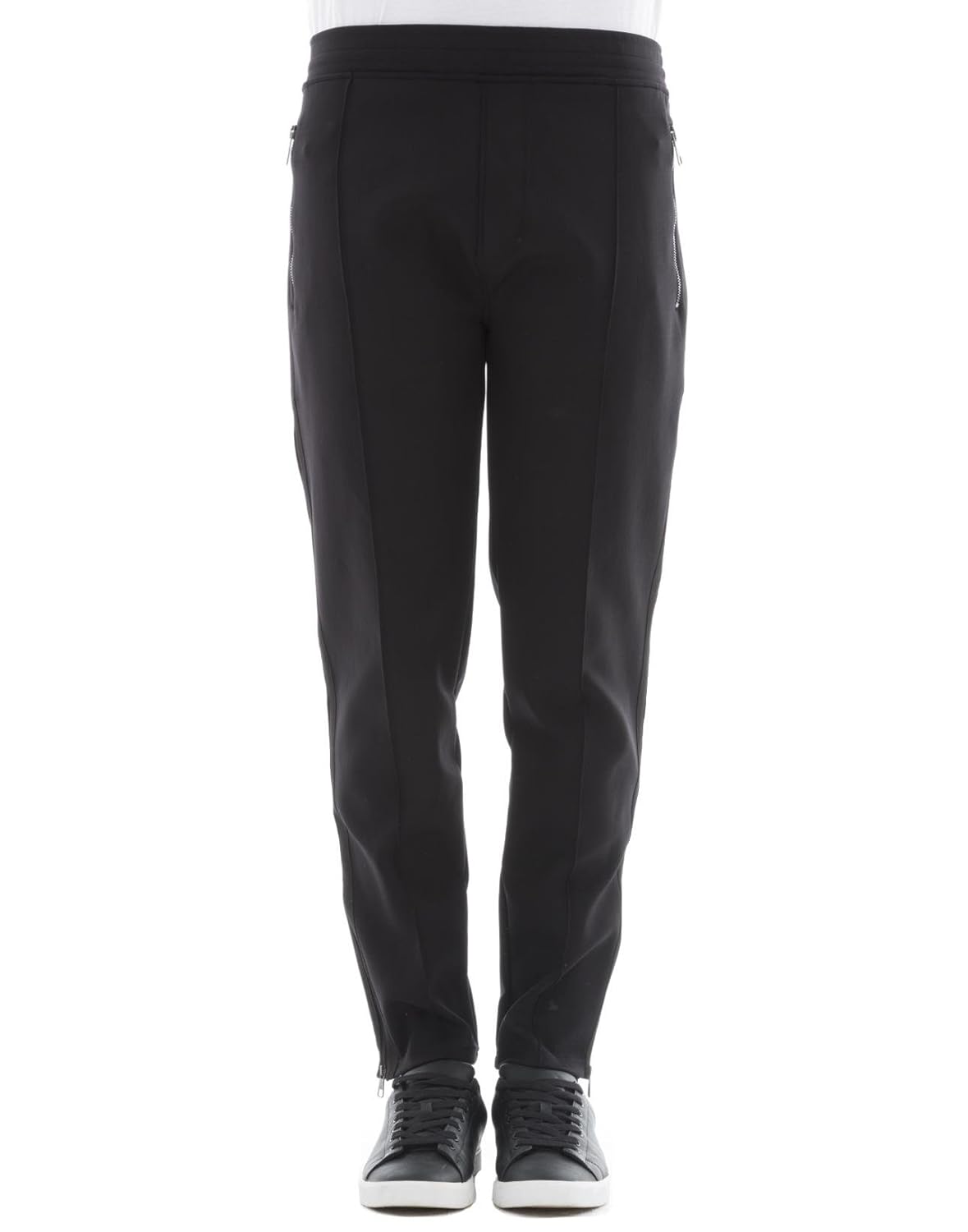 neil barrett 男人 bjp54nf51401 黑色 聚酰胺 裤子/意大利直邮