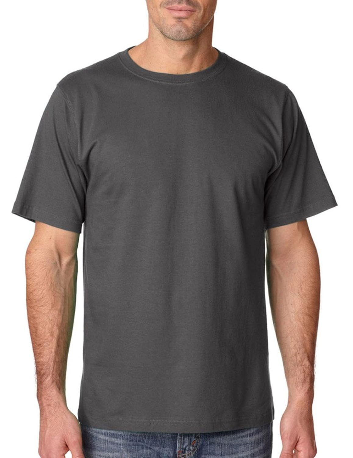 anvil midweight t-shirt (780)- charcoal,2xl