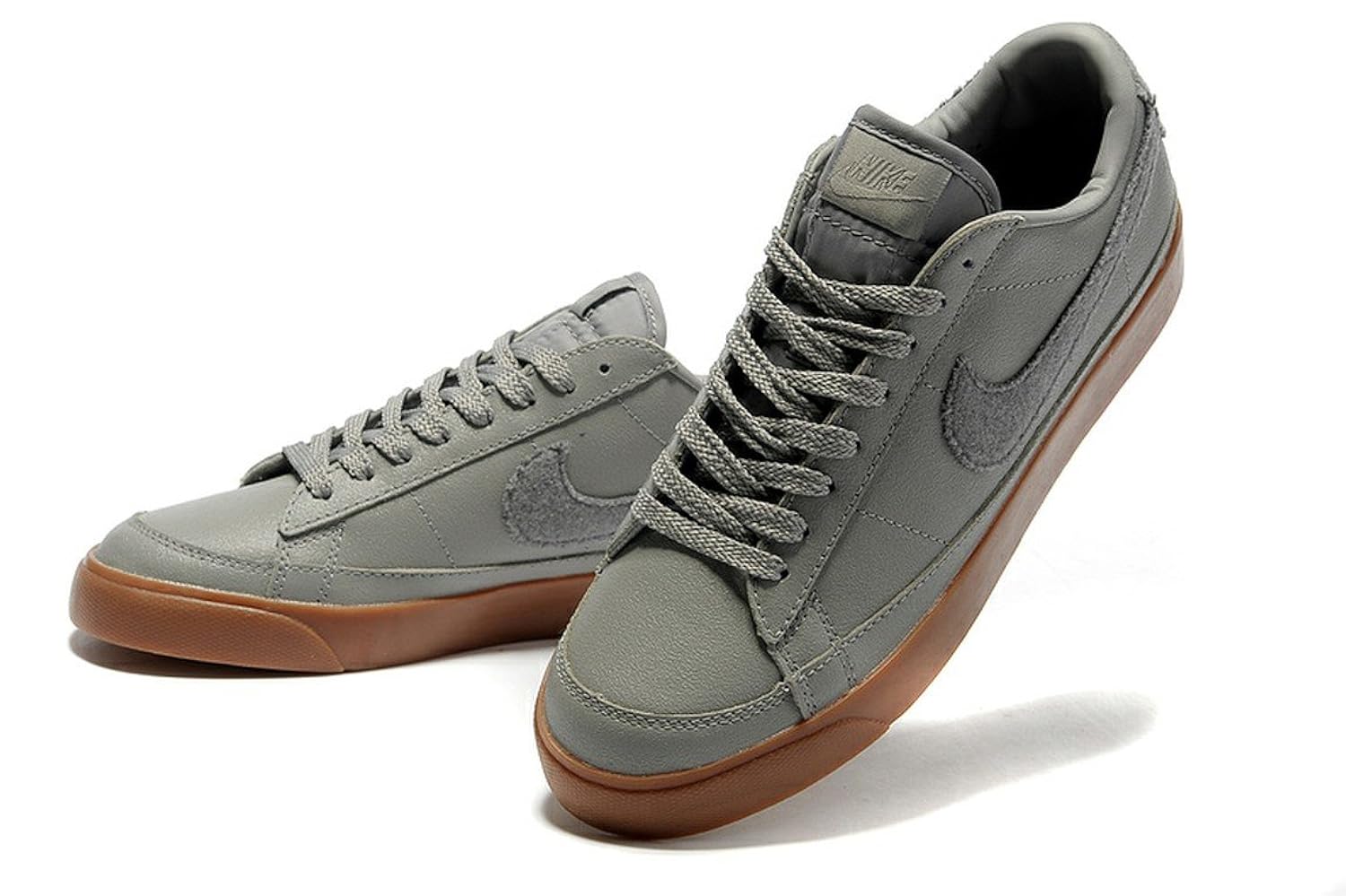 nike 耐克 blazer low系列 男子运动休闲鞋 板鞋 灰色 371760-017 (44