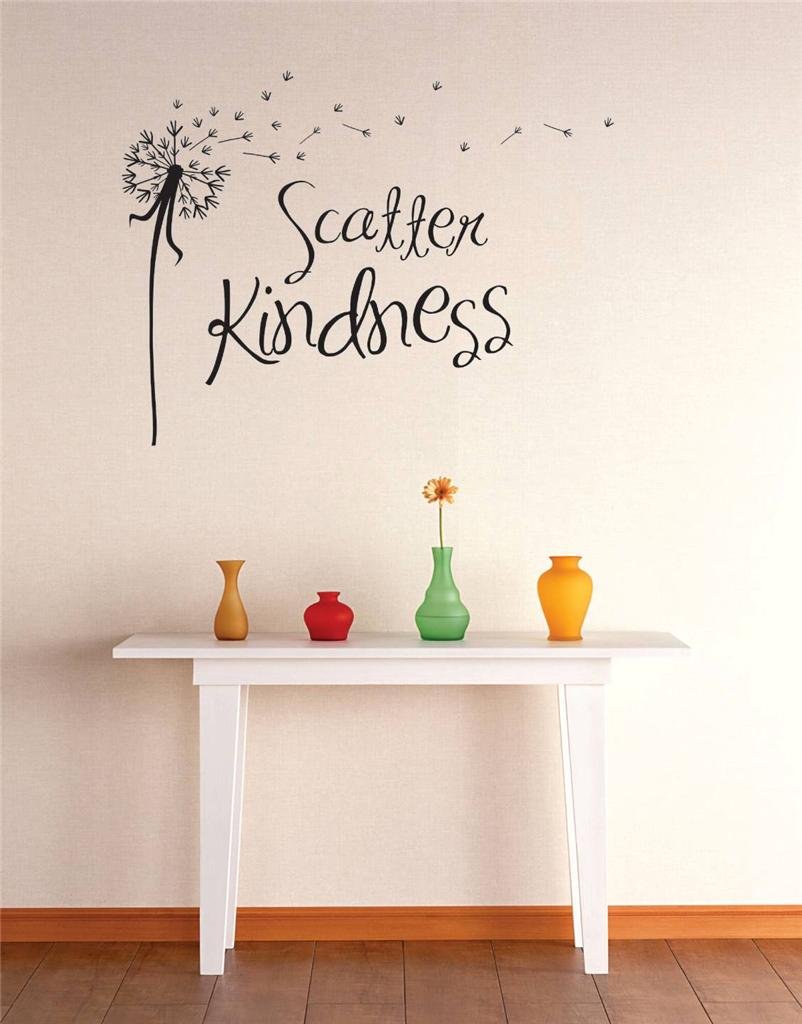 图案乙烯基 re 3 c 2300 scatter kindness 图片引言乙烯基墙面贴纸