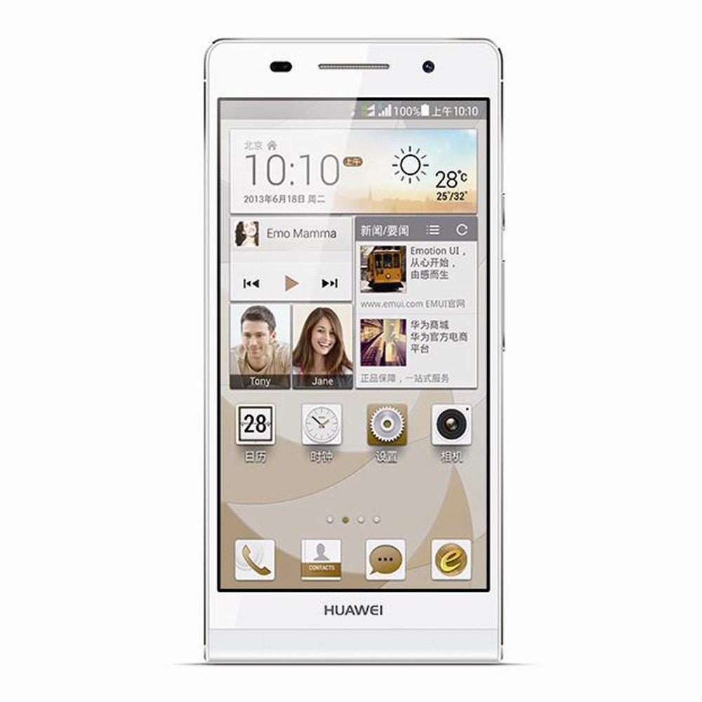 huawei 华为 ascend p6 3g手机(阿尔卑斯白 电信定制) cdma2000/gsm