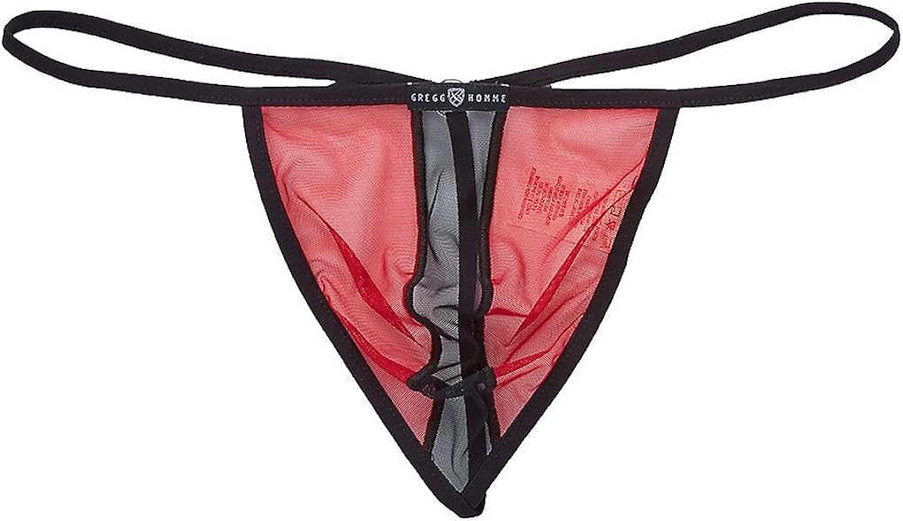 gregg homme temptation 透视意大利网状丁字裤 (152114)