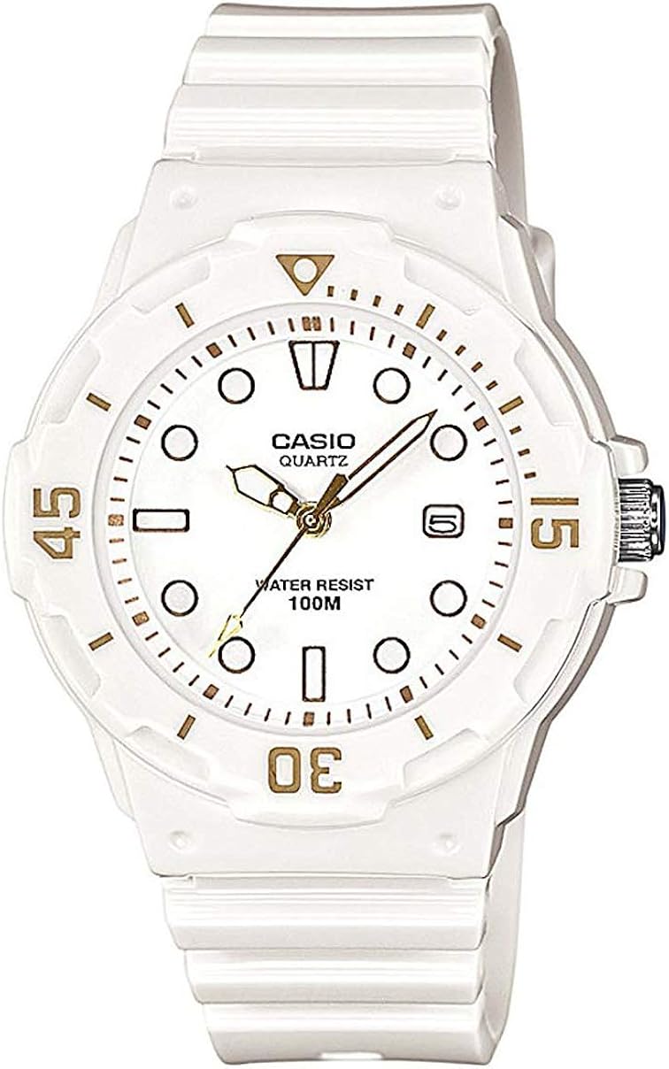 casio 系列女式 analogue 石英手表树脂带 – lrw-200h